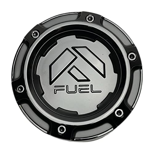 Fuel Offroad Wheels 1005-49GBLD Matte and Gloss Black Center Cap - Wheel Center Caps