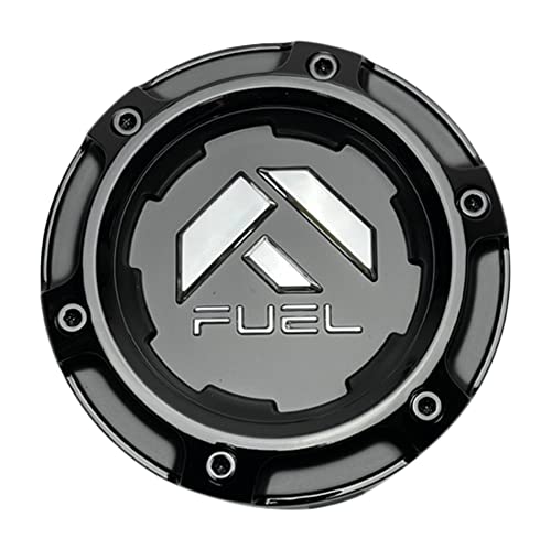 Fuel Offroad Wheels 1005-49TBLD Gloss and Matte Black Center Cap replacement wheel center cap part 1005-49TBLD