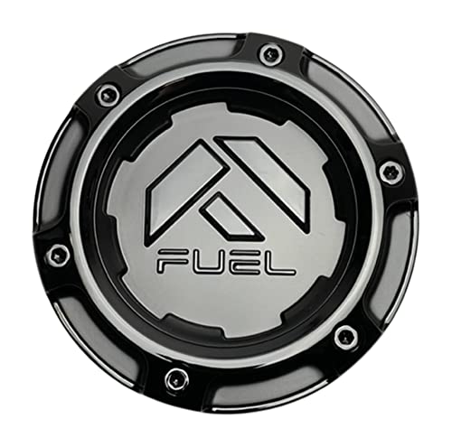 Fuel Offroad Wheels 1005-49TGBLD Matte Black and Gloss Black Center Cap 8x170 replacement wheel center cap part 1005-49TGBLD