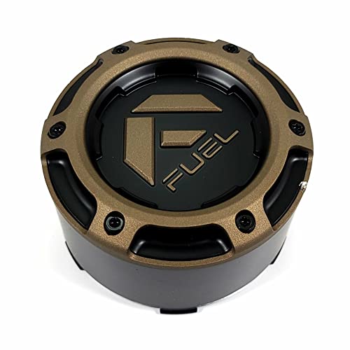 Fuel Offroad Wheels 1005-49ZD 1005-51 Matte Black and Bronze Center Cap 8x170 8x180 replacement wheel center cap part 1005-49ZD