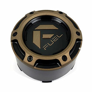 Fuel Offroad Wheels 1005-49ZD 1005-51 Matte Black and Bronze Center Cap 8x170 8x180 - Wheel Center Caps