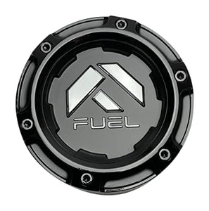 Fuel Offroad Wheels 1005-50BLD Gloss and Matte Black Center Cap 8x165 - Wheel Center Caps