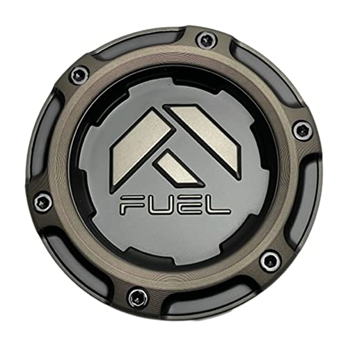 Fuel Offroad Wheels 1005-50SDDT Matte Black with Dark Tint Center Cap 8 Lug replacement wheel center cap part 1005-50SDDT
