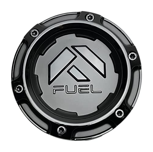 Fuel Offroad Wheels 1005-50SGBLD Matte Black and Gloss Black Center Cap 8x6.5 replacement wheel center cap part 1005-50SGBLD