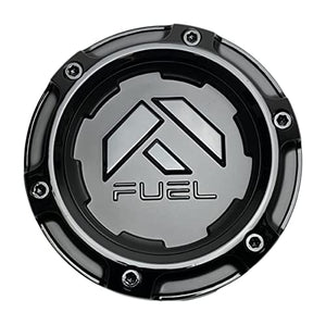 Fuel Offroad Wheels 1005-50SGBLD Matte Black and Gloss Black Center Cap 8x6.5 - Wheel Center Caps