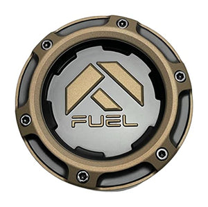 Fuel Offroad Wheels 1005-50ZD 1005-55 ST1902-04 Bronze and Matte Black Center Cap - Wheel Center Caps