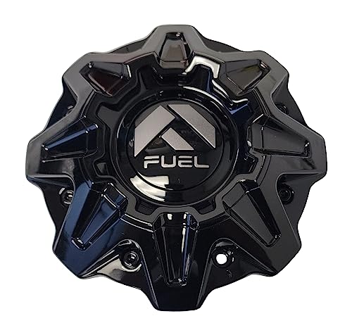 Fuel Offroad Wheels 1007A63GBV Gloss Black with Grey Logo replacement automotive wheel accessory part 1007A63GBV