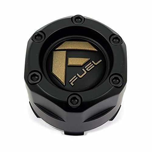 Fuel Offroad Wheels Black Center Cap for 1003-47MBZ D735 Warp D917 Anza Beadlock 1003-47 - Wheel Center Caps