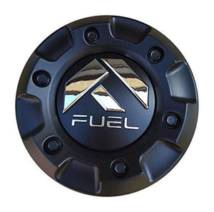 Fuel Wheels 1001-58CEN-B Matte Black Center Cap - wheelcentercaps