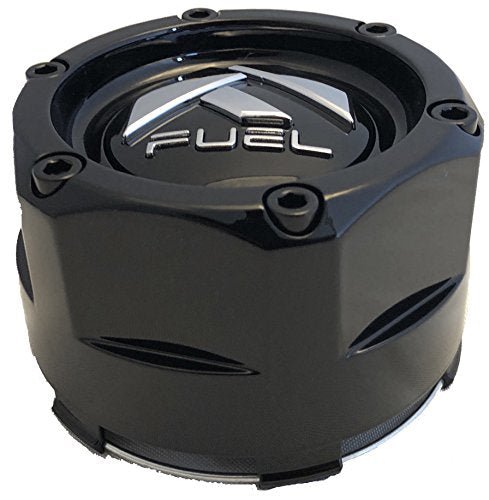 Fuel Wheels Gloss Black Center Cap Set Of One 1 1003 45B replacement wheel center cap part 1003-45B