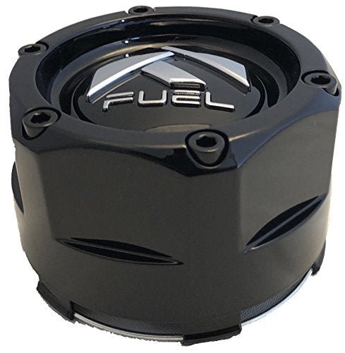 Fuel Wheels Gloss Black Center Cap Set Of One 1 1003 45B - Wheel Center Caps