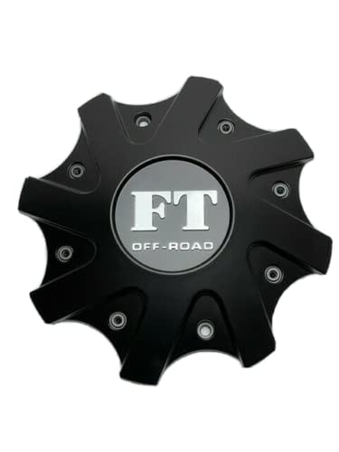 Full Throttle FT Off-Road Matte Black Wheel Center Cap FT-8024-CAP FT-8204 replacement wheel center cap part FT-8024-CAP