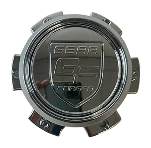 Gear Forged 824L140-6H Chrome Wheel Center Cap 5 Bolt replacement wheel center cap part 824L140-6H