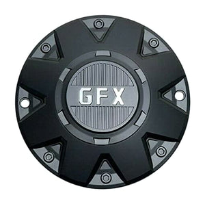 GFX G-FX Matte Black Wheel Center Cap 6265L176 6265L176-YB003 - wheelcentercaps