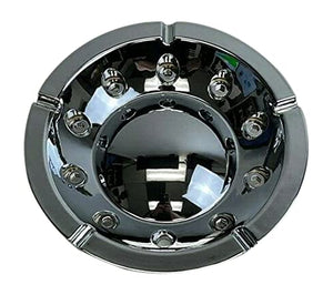 Gianelle Giovanna Chrome No Logo Wheel Center Cap 511L176 - wheelcentercaps