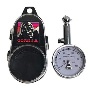 Gorilla Auto TG4 0 to 100 PSI Tire Pressure Gauge - wheelcentercaps