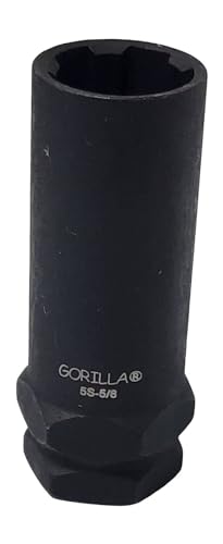 Gorilla Automotive 5S-58 5S 5/8 Spline Passenger Lug Nut Key replacement lug nut key / wheel lock key part 5S-58