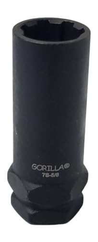 Gorilla Automotive 7S-58 7S -5/8 Spline Short Passenger Lug Nut Key replacement lug nut key / wheel lock key part 7S-58