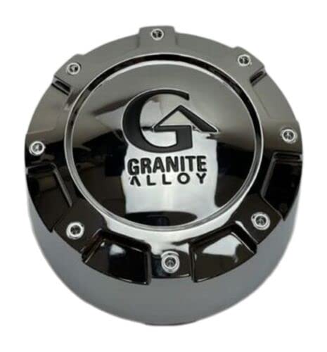 Granite Alloy Chrome Snap in Wheel Center Cap A89-0402G CA8902CAP replacement wheel center cap part A89-0402G
