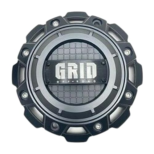 Grid Off-Road Matte Black Wheel Center Cap GD-8-CAP C8046L213 replacement wheel center cap part GD-8-CAP