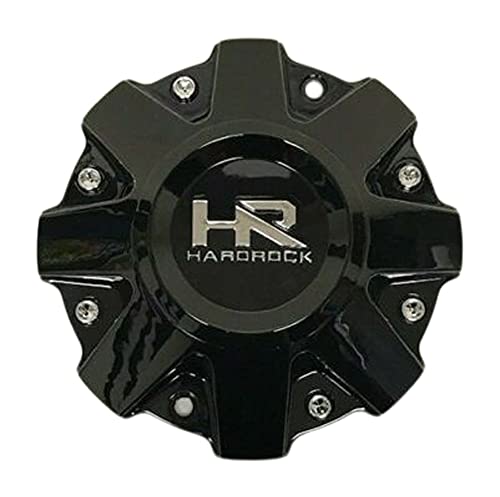 Hard Rock Gloss Black Wheel Center Cap 349L216-C 310L214-E - wheelcentercaps