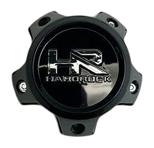 Hard Rock Gloss Black Wheel Center Cap H552B H552B-SG H551B-B replacement wheel center cap part H552B