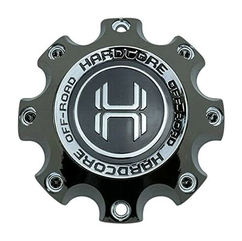 Hardcore Off-Road Chrome Wheel Center Cap HD-CAP-8H-165 CAP020-MD SG replacement wheel center cap part HD-CAP-8H-165