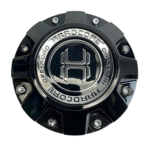 Hardcore Off-Road Gloss Black Wheel Center Cap CAP020-MD CAP020-MD-XG replacement wheel center cap part CAP020-MD