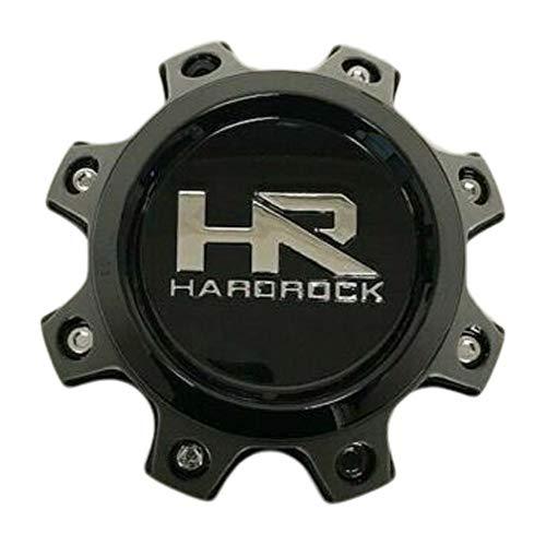 Hardrock Gloss Black 8 Lug Wheel Center Cap H581B H581B-SG replacement wheel center cap part H581B