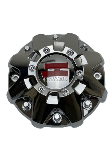 Havok Chrome Wheel Center Cap CBH103-A2P SJ1402-03 replacement wheel center cap part CBH103-A2P