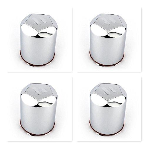 Helo 4 Pack 791 Maxx 8 Lug Chrome Wheel Rim Push Thru Center Cap 1001273 791B142 replacement wheel center cap part 1001273