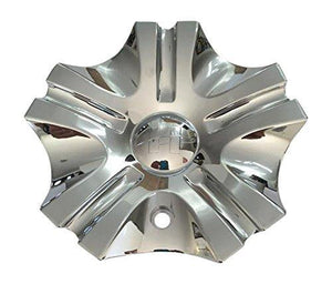 Helo 814 Spark 814L178 S412-35 Chrome Wheel Center Cap - wheelcentercaps