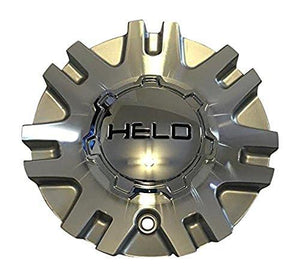 Helo 874 494L158-BAL Silver Machined Center Cap - wheelcentercaps