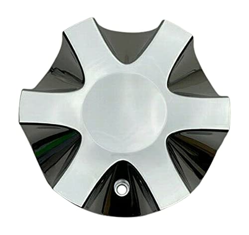 Helo Hawk Chrome No Logo Wheel Center Cap 803-2295-CAP replacement wheel center cap part 803-2295-CAP