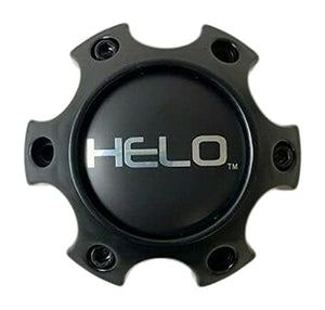 Helo Wheels 1079L121AHE1SB-H34 Satin Black Wheel Center Cap - wheelcentercaps