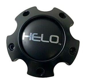 Helo Wheels 1079L121HE1SB-H34 Satin Black Wheel Center Cap - wheelcentercaps