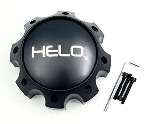Helo Wheels 1079L170HE1SB S057L170 (MB) CAP-S057L170 Satin Black Center Cap - wheelcentercaps