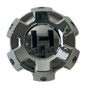 Hostile Chrome Wheel 6 Lug Center Cap HC-6001