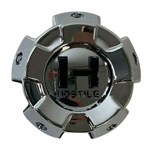 Hostile Wheels 5 Lug Chrome Wheel Center Cap HC-5005 HC-5007 replacement wheel center cap part HC-5005