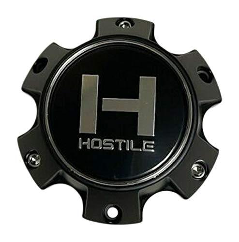 Hostile Wheels 6 Lug Satin Black Wheel Center Cap HC6003 replacement wheel center cap part HC6003