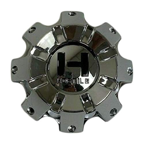 Hostile Wheels 8 Lug Chrome Wheel Center Cap HC-8802 replacement wheel center cap part HC-8802