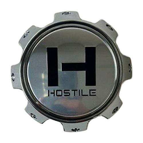Hostile Wheels 8 Lug Chrome Wheel Center Cap