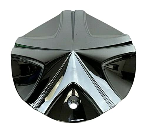 Ice Metal Chrome No Logo Wheel Center Cap 887L175 887-CAP F205-10 replacement wheel center cap part 887L175
