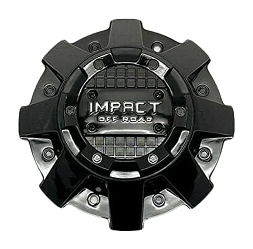 Impact Off-Road Gloss Black Wheel Center Cap SD01 SD01-SG - wheelcentercaps