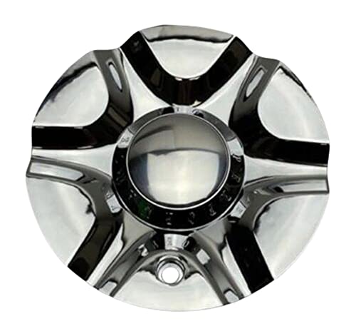 Incubus 763 Nemesis Chrome No Logo Wheel Center Cap EMR0763-TRUCK-CAP LG0902-19 replacement wheel center cap part EMR0763-TRUCK-CAP