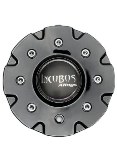 Incubus Alloys 840 Gloss Black Wheel Center Cap EMR0840-TRUCK-CAP replacement wheel center cap part EMR0840-TRUCK-CAP