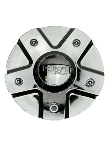 Incubus Alloys Chrome Wheel Center Cap EMR0764-TRUCK-CAP replacement wheel center cap part EMR0764-TRUCK-CAP
