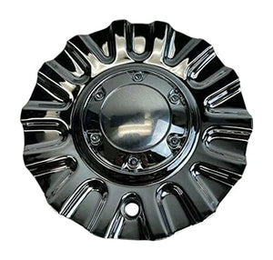 Incubus Chrome No Logo Wheel Center Cap EMR0523-TRUCK-CAP LG0605-52 - wheelcentercaps