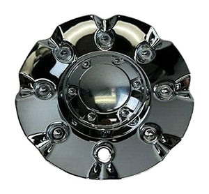 Incubus Chrome No Logo Wheel Center Cap EMR0716-CAR-CAP SGD0010 - wheelcentercaps