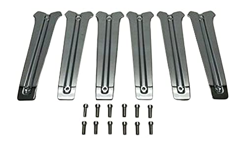 Incubus Viscera 842 20 Inch Chrome Inserts Set (6 PCS) EMR0842-2090-ZSJ replacement automotive wheel accessory part EMR0842-2090-ZSJ